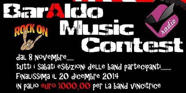 BARALDO MUSIC CONTEST, IL CONTEST PER BAND EMERGENTI