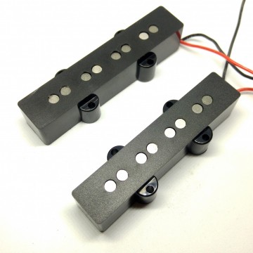 Set Pickup Per Jazz Bass JBA54 (alnico 5) Artigianali (NUOVI)