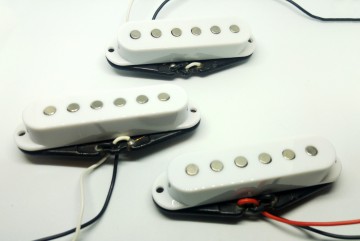 FOTO Set Pickup Artigianali STC6 Made In Italy Per Stratocaster 48-50-52mm