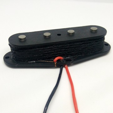 FOTO Pickup Per Telecaster Bass TBA54 P51 (filo Telato Nero)