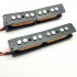 Foto Set Pickup Split Coil Per Jazz Bass JBSPA54 (alnico 5) Artigianali (NUOVI)