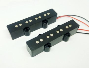 FOTO Set Pickup Per Jazz Bass JBC4 (ceramici) Artigianali (NUOVI)