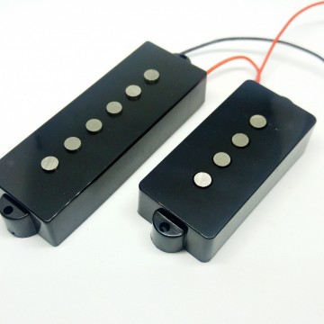 Pickup Artigianali Made In Italy 5 Corde PBA55 (Alnico 5) Per Precision Bass