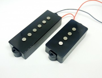 FOTO Pickup Artigianali Made In Italy 5 Corde PBA55 (Alnico 5) Per Precision Bass