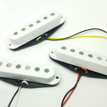 Set Pickup Artigianali STA56 Made In Italy Per Stratocaster 52mm