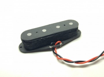 FOTO Pickup Per Telecaster Bass Humcancelling TBSPA54 P51 (filo Telato Nero)