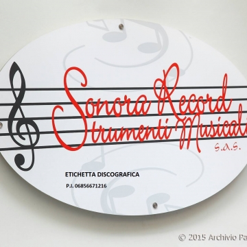 Foto etichetta discografica Sonora Record