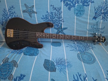 FOTO Basso Elettrico Ibanez Roadstar II RB750 Del 1984