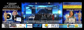 PREMIO LUCIO DALLA In Tv - 9^ Edizione - 22 Marzo 2022 Su Odeon Tv Ch. 177