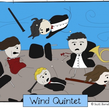 Foto band emergente Wind Quintet